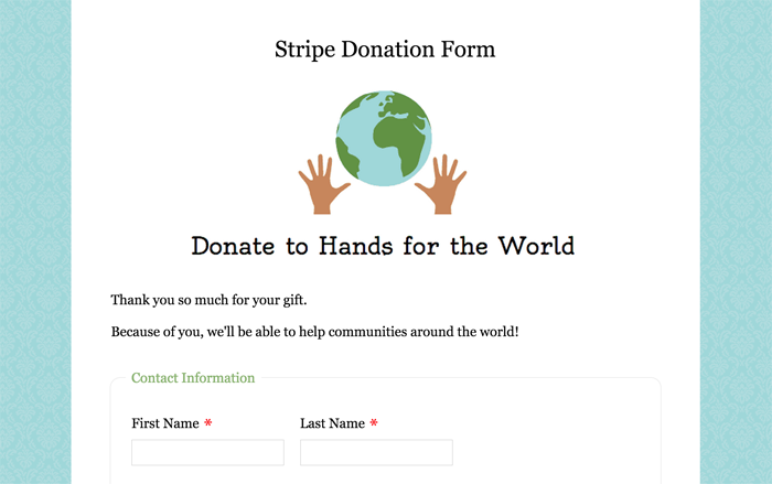 stripe-donation-form-templates
