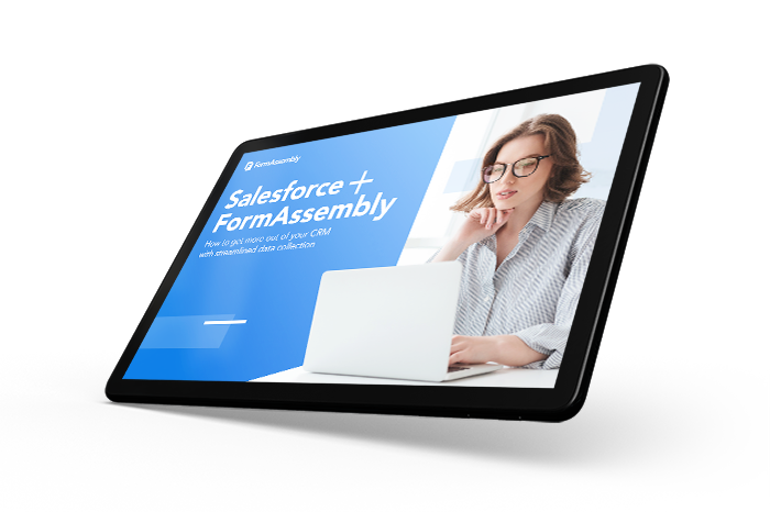 salesforce forms and data collection ebook cover