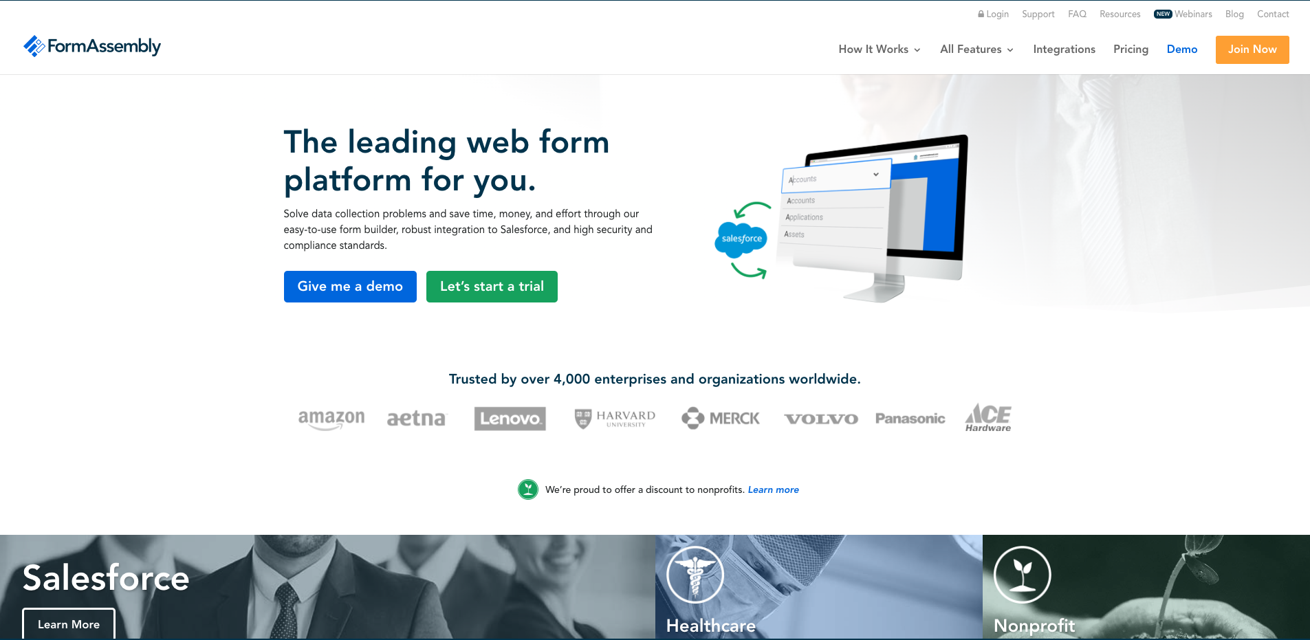 FormAssembly Online Form Builder Form Creator For Businesses