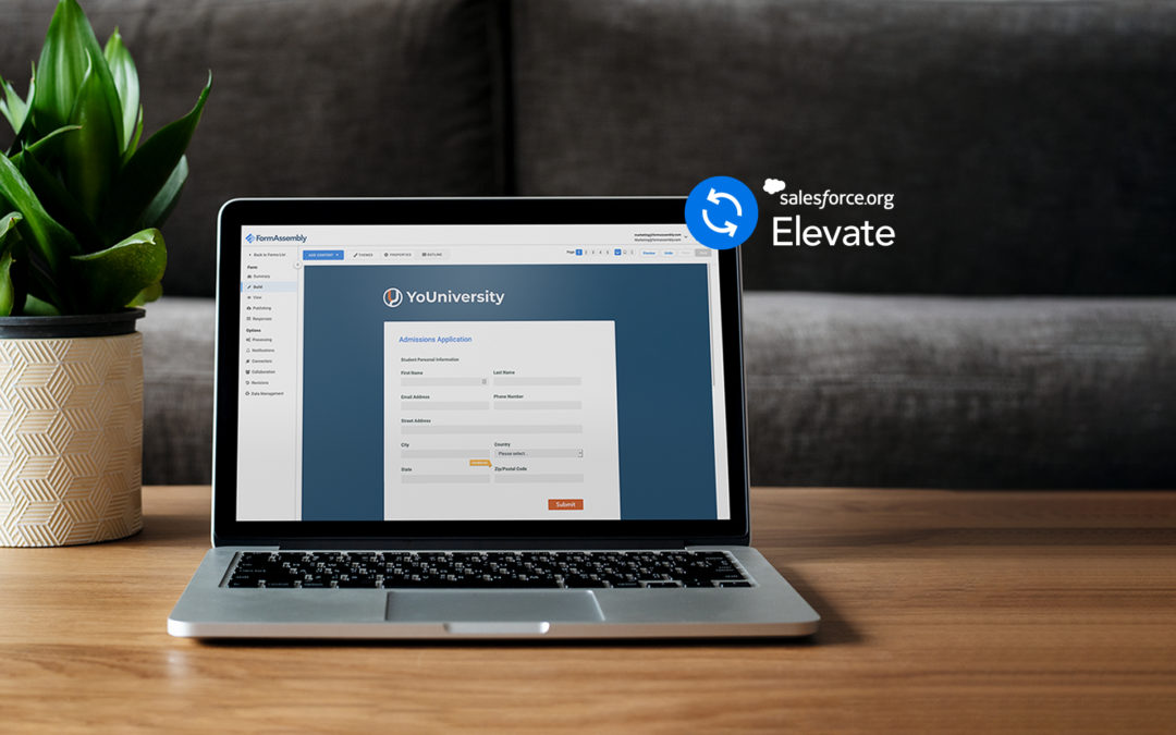 [Webinar] Introducing FormAssembly’s Salesforce.org Elevate Connector
