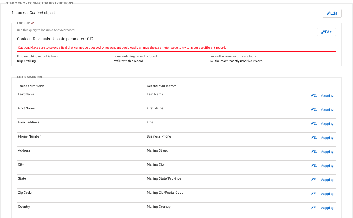 Two-Form-Security Blog-Form-2-Prefill Connector-Screenshot