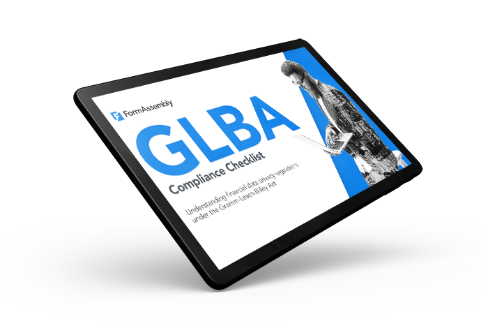 glba compliant forms and data collection checklist