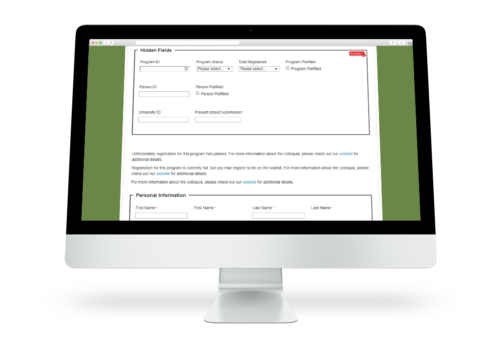 higher ed form builder logo