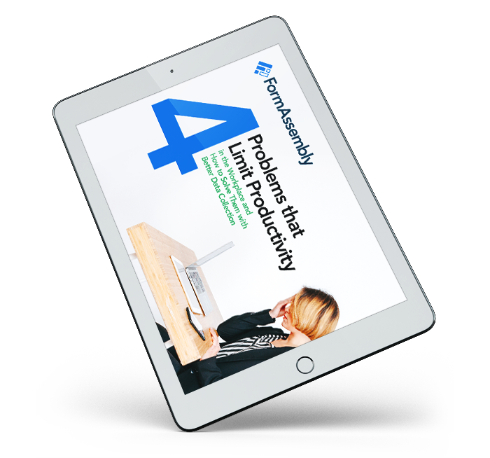 workplace productivity form tablet