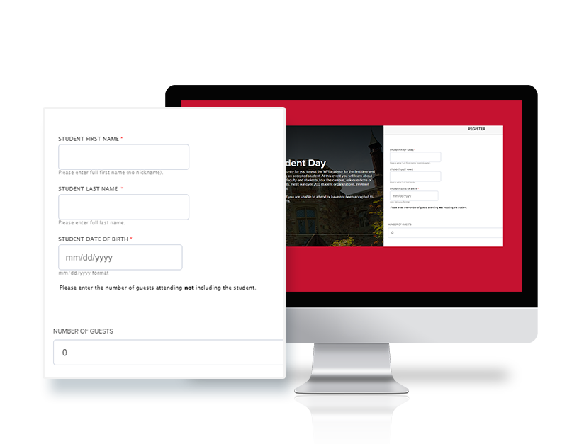 WPI form builder example