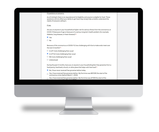 nonprofit form builder example