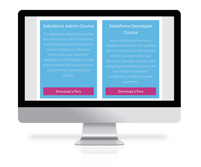 salesforce training packages