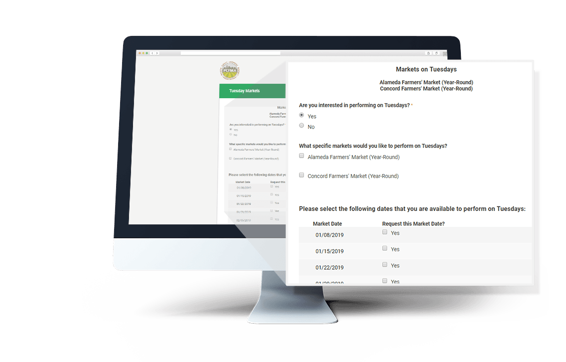 inquiry form builder example