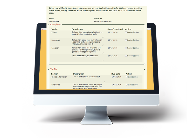 application form example
