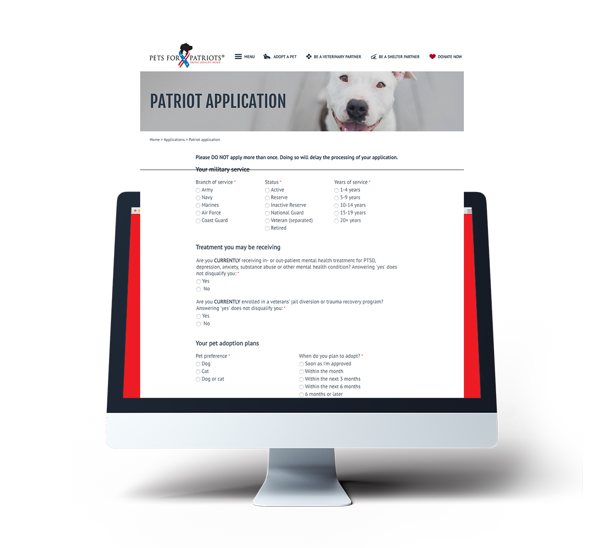 application form builder example
