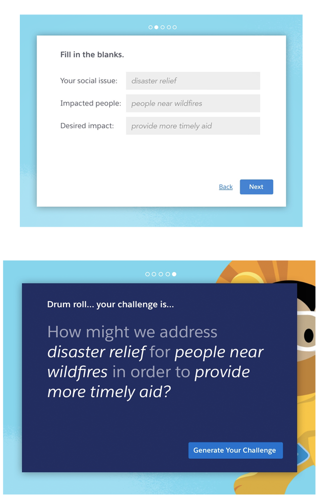 salesforce form builder example