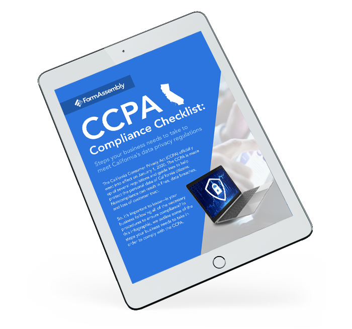 are you ccpa compliant checklist