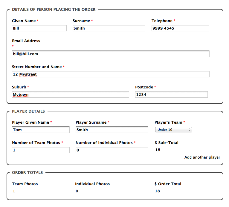 form builder example