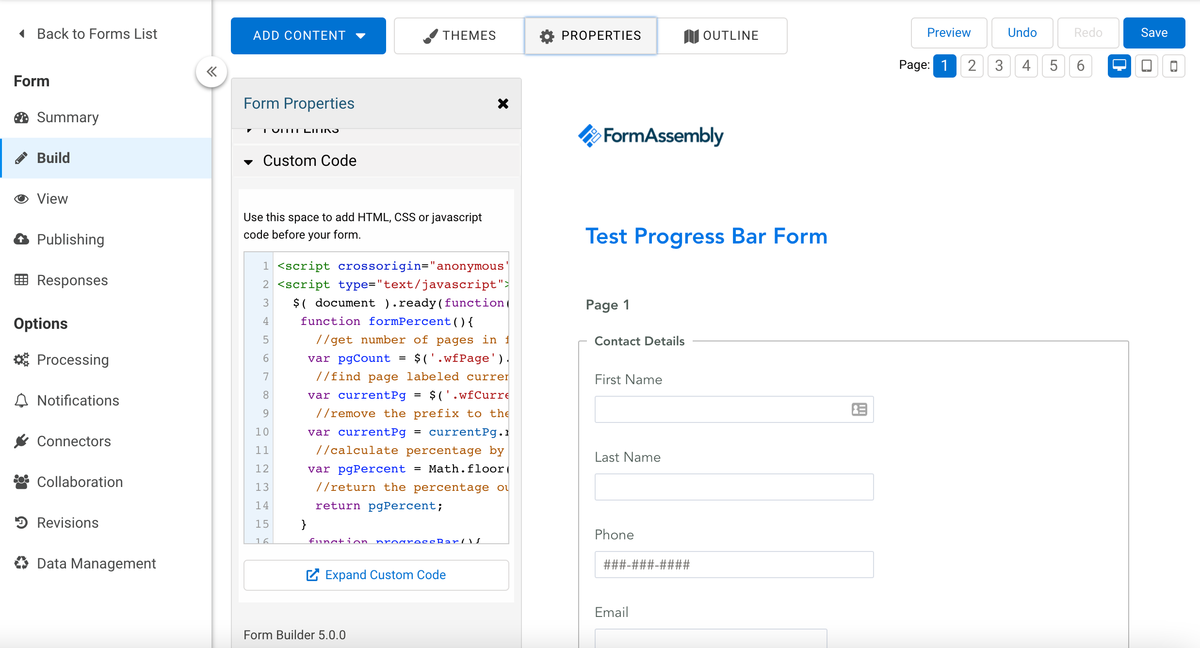 1-progress-bar-form-custom-code