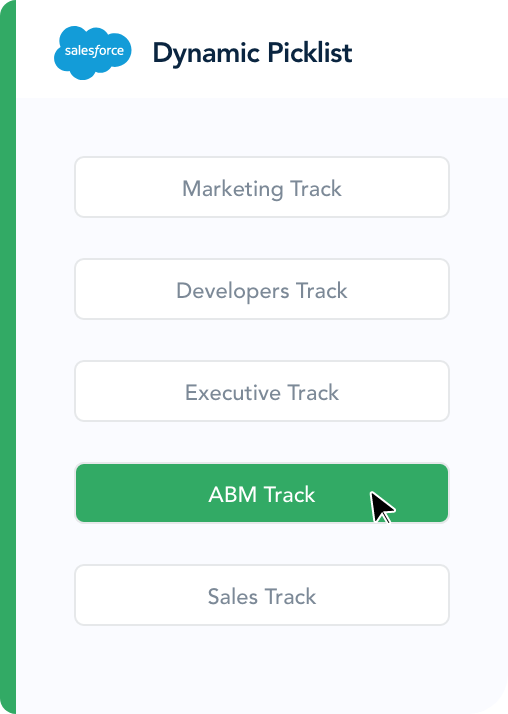 form solution dynamic picklist