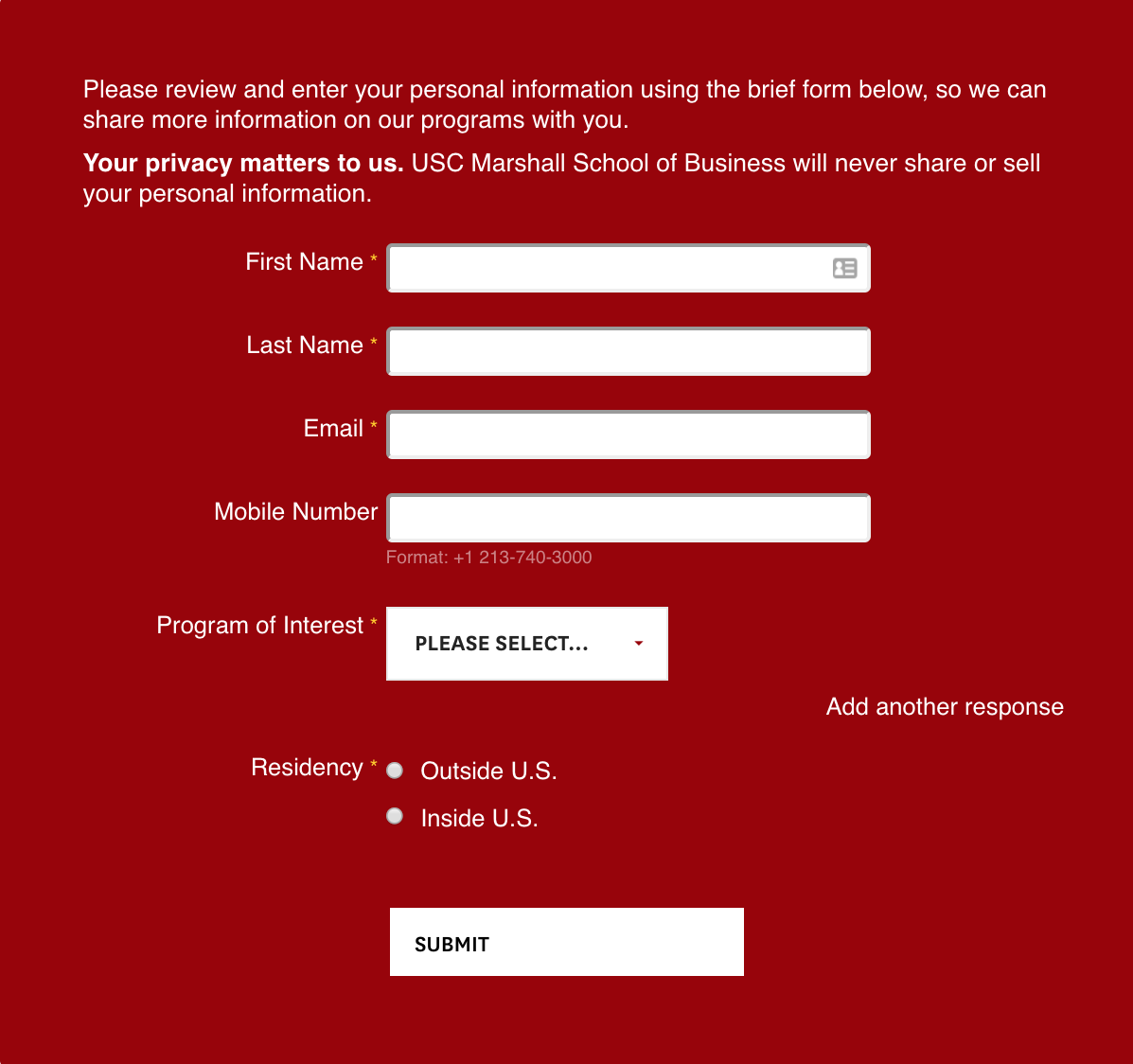 form screenshot