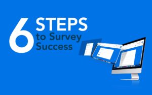 infographic of 6 tips to create a powerful survey