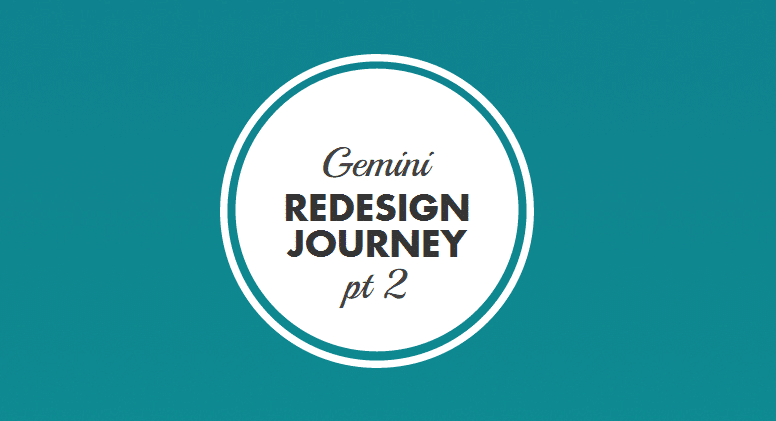 redesign journey part 2