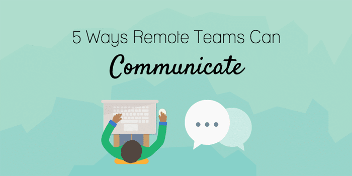 remote teams communication