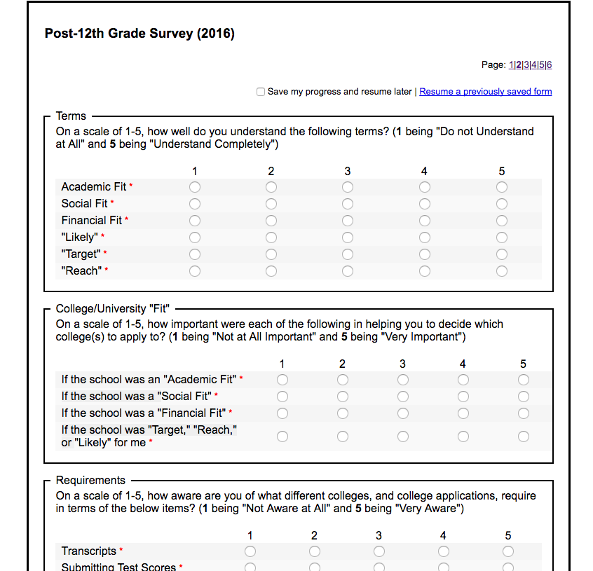 form example