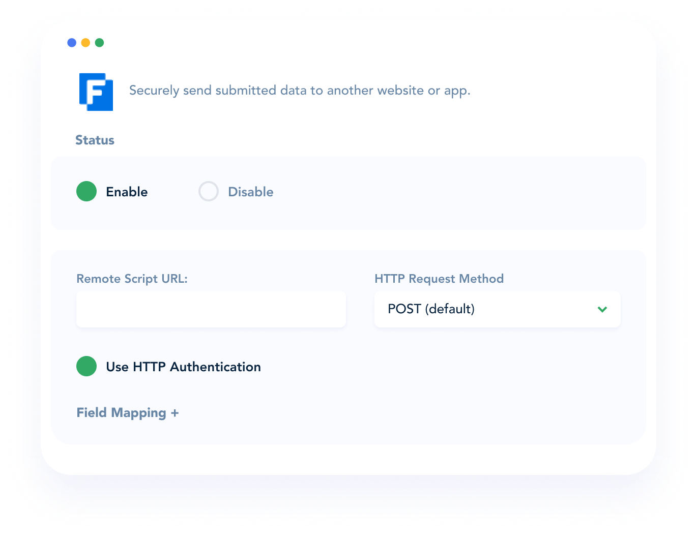 https connector form solution