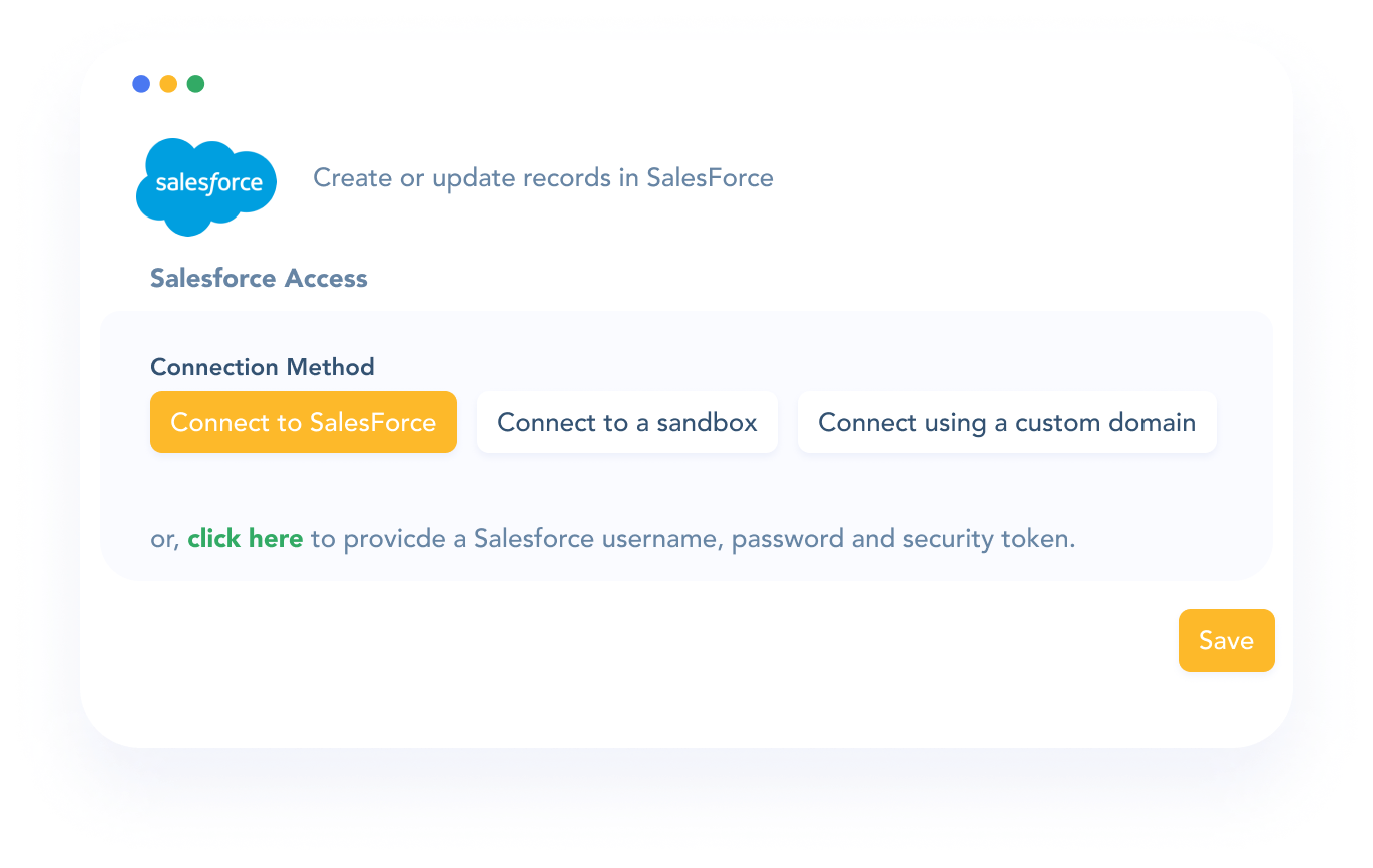 salesforce form solution