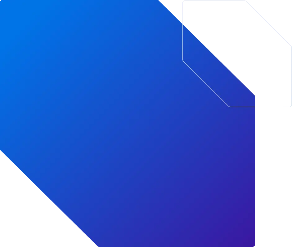 blue hexagon