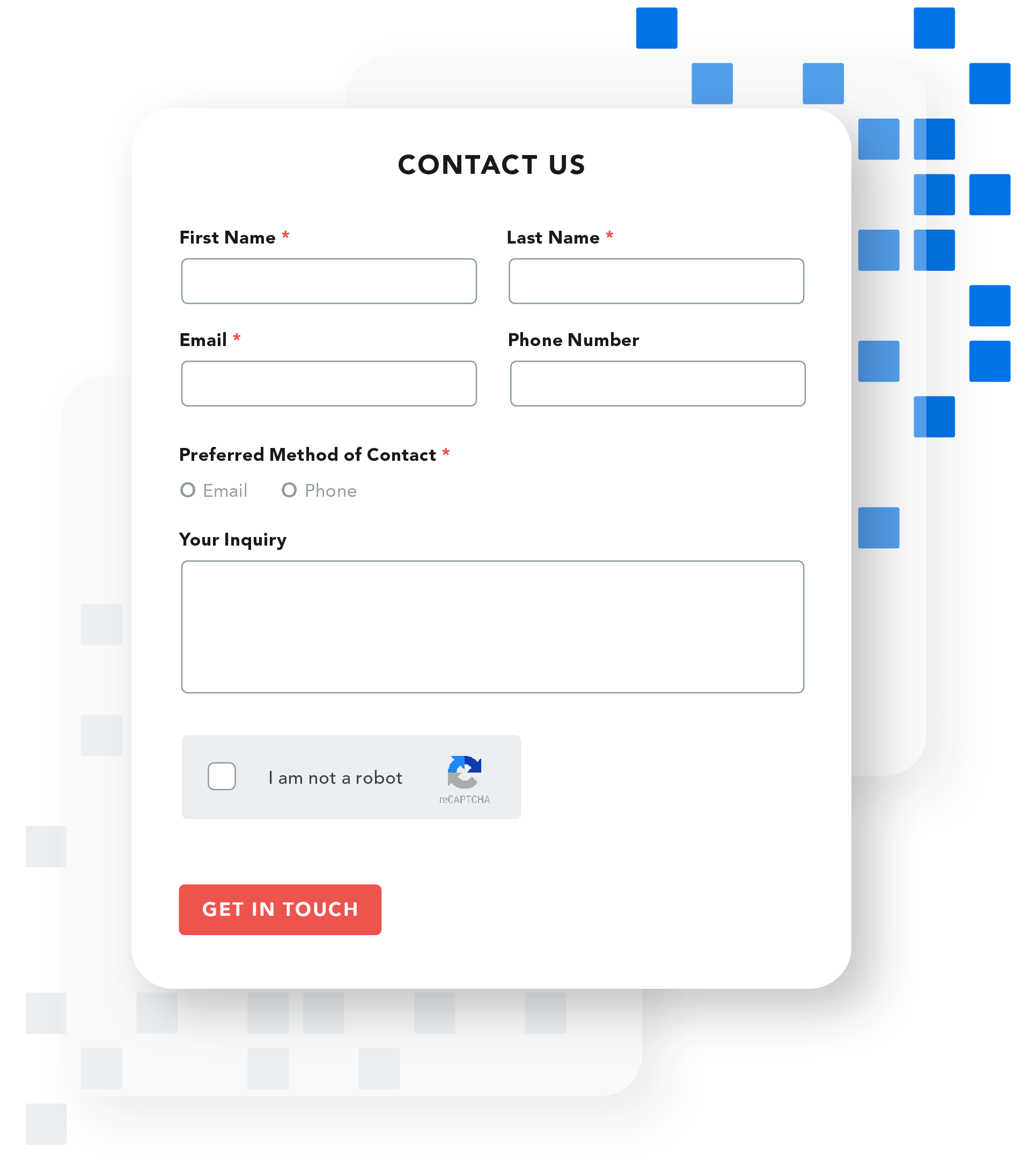 example of a lead generation form