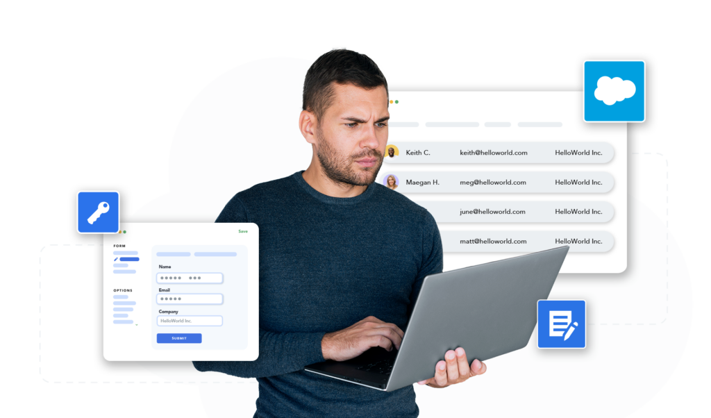 Salesforce admin integration web forms to Salesforce