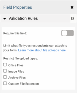 FormAssemnbly file upload validation image