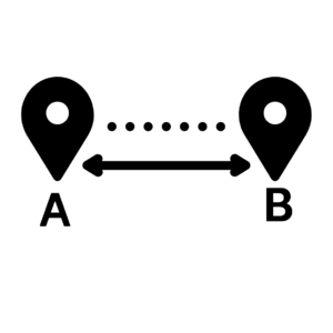 the shortest distance between two points is operational efficiency